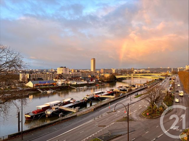 Appartement F3 &agrave; louer - 3 pi&egrave;ces - 60 m2 - Rouen - 76 - HAUTE-NORMANDIE